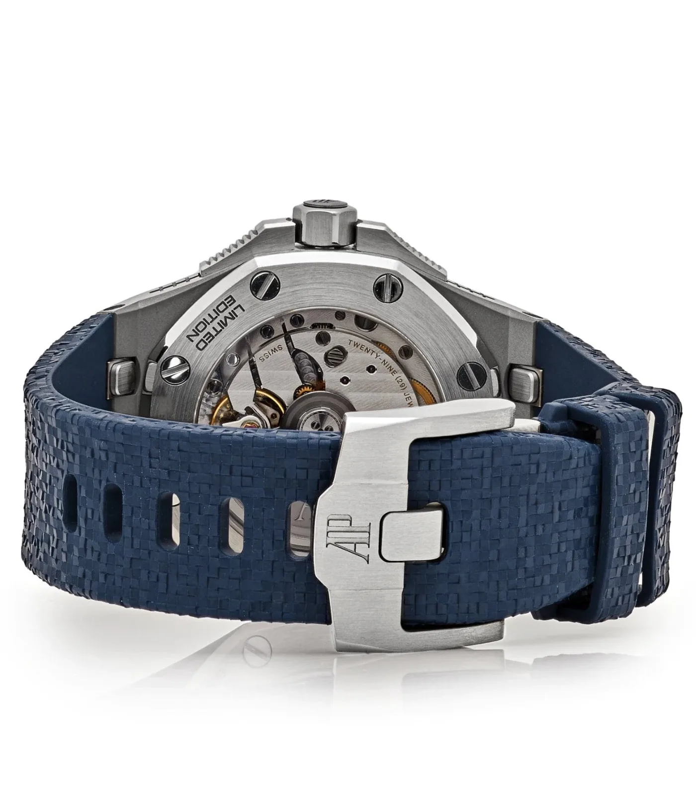 back case of Audemars Piguet 77600TI.OO.A343CA.01