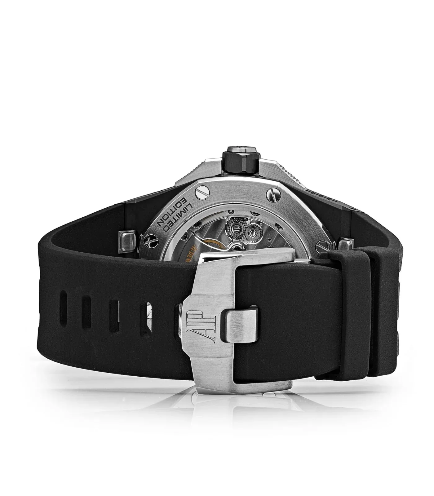 back case of Audemars Piguet Royal Oak Offshore 15600CE.OO.A002CA.01